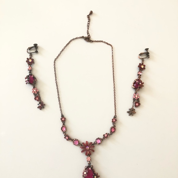 💖Fashionable Jewellery - Necklace & Clip On Earring Set - Picture 3 of 12